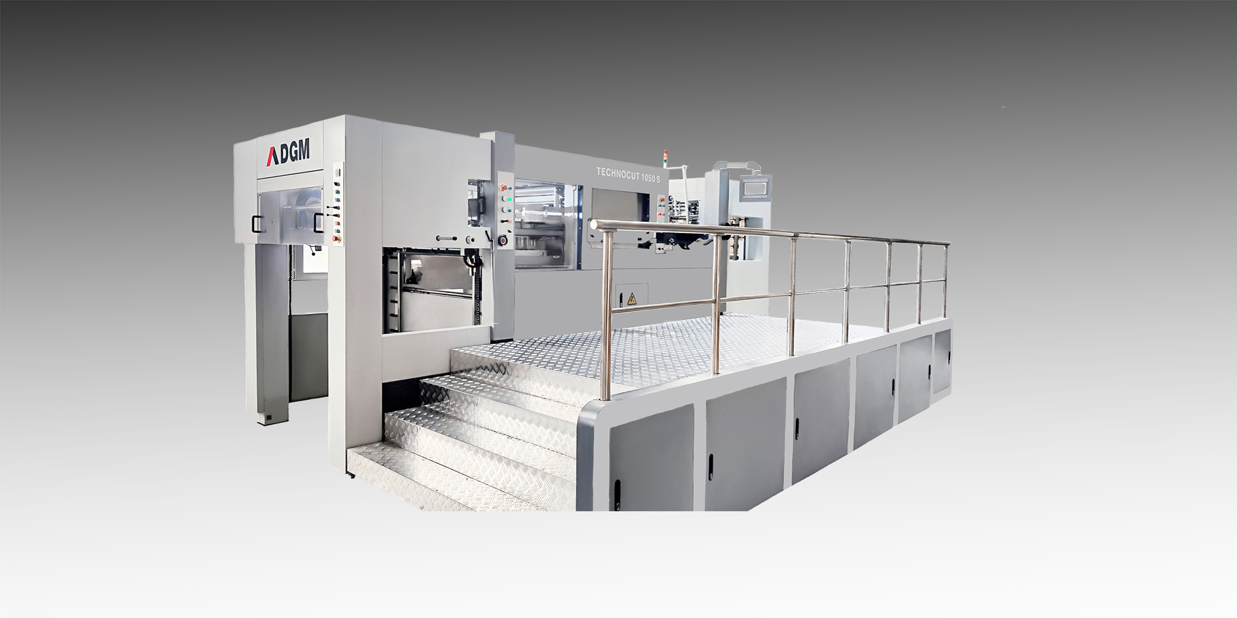 High-Performance Flat bed die cutter with stripping 1050 S