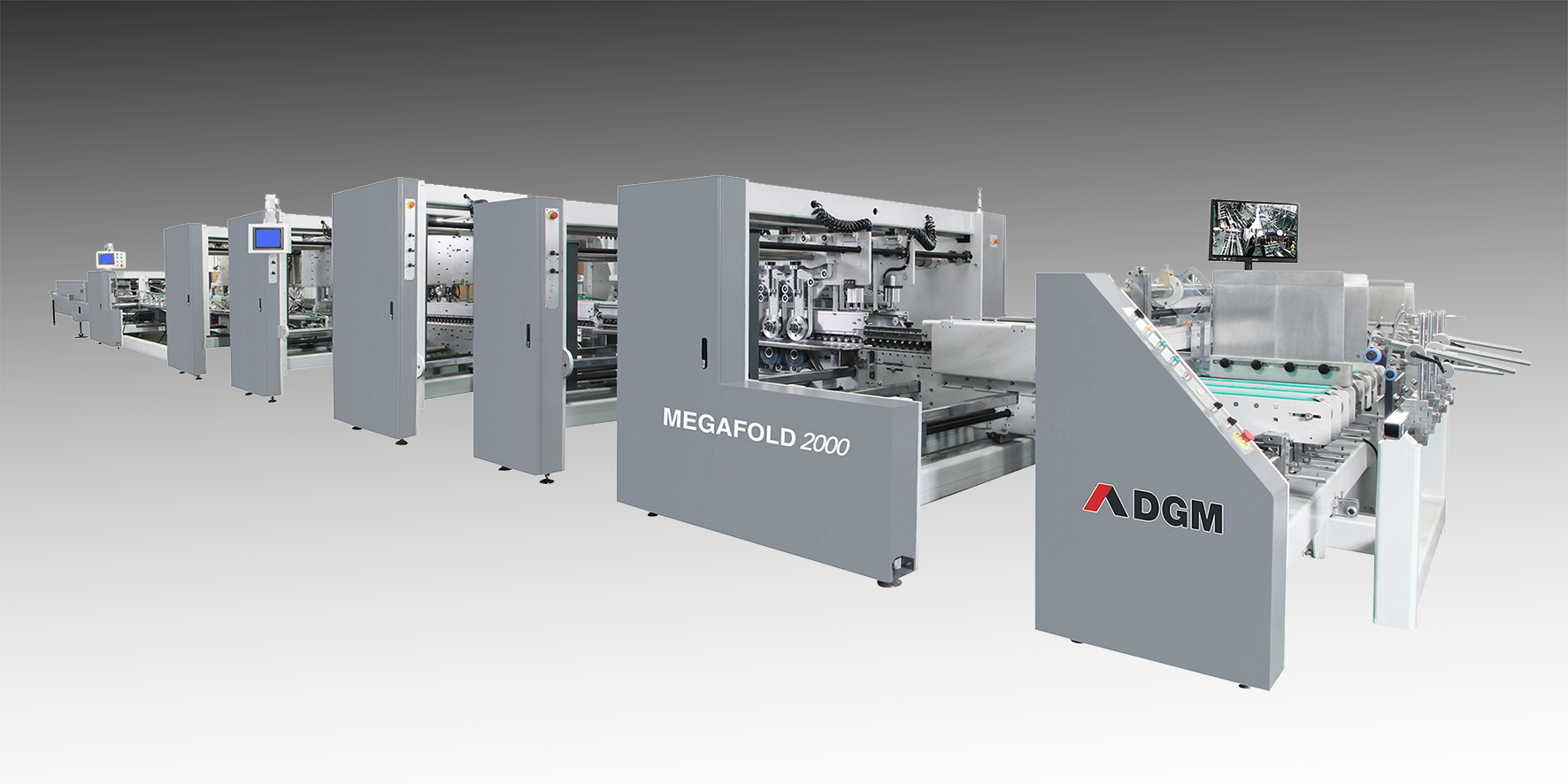 Heavy-Duty Folder Gluer for Corrugated Board 2000