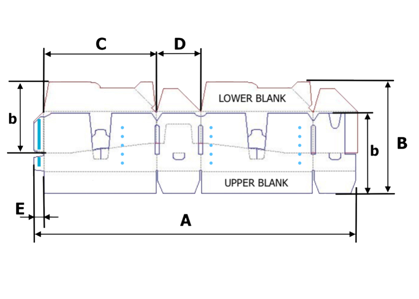 TwinBox or TwinPack Lock bottom box