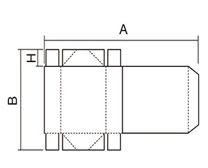 4 - corner Box with Lid